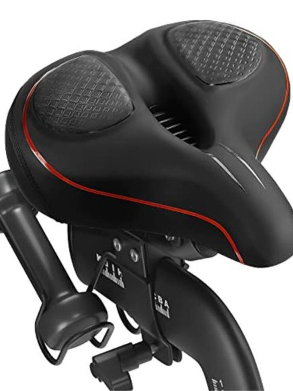 Oversized Bike Seat Cushion Peloton Compatible Wide Comfort Saddle
